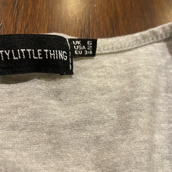 2 for 1 Pretty Little Thing Grey Unitards/Romper - Picture 8 of 15